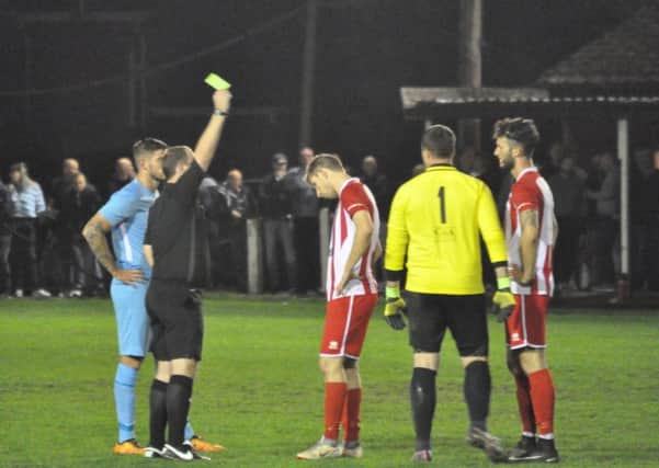Town were unable to take advantage of their numerical advantage after Hammonds red card EMN-180917-101525002