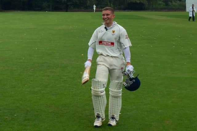 Louis Botting's unbeaten half-century steered Barkby from danger to victory EMN-180918-114303002