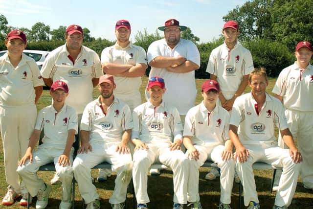 Melton Mowbray's Sunday XI finished mid-table in Division Two. Fromn left, back - Max Braime, Simon Claricoates, Charlie Meredith-Wood, Johnny Cropper, Harvey Stokes, Archie Cropper; front - Liam Tew, Ben Redwood, Jamie Tew, Morgan Kilburn, Karl Tew. EMN-180919-083725002