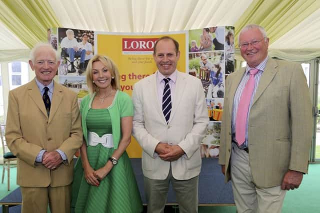 (Left to right): Sir David Samworth, Anne Davies, Steve Harvey and Les McLintic PHOTO: Supplied