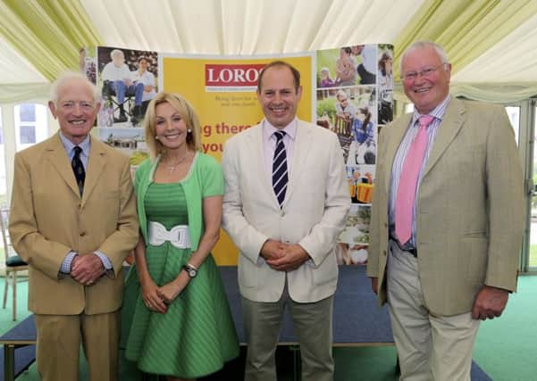 (Left to right): Sir David Samworth, Anne Davies, Steve Harvey and Les McLintic PHOTO: Supplied