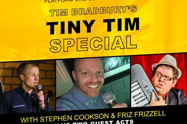 Platform One Comedy Club presents Tim Bradbury's Tiny Tim Special PHOTO: Supplied