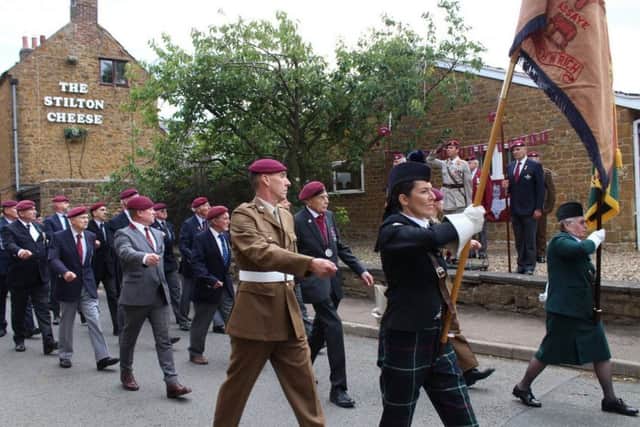 The 74th Somerby parade for the 10th Battalion, The Parachute Regiment.PHOTO MELANIE DAVIES EMN-180924-125814001