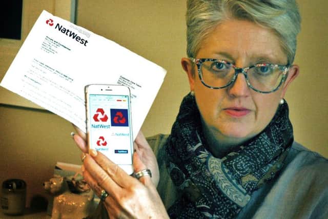 Sarah Wright, of Asfordby, who was scammed out of Â£8,000 through a mobile banking app EMN-180925-100431001