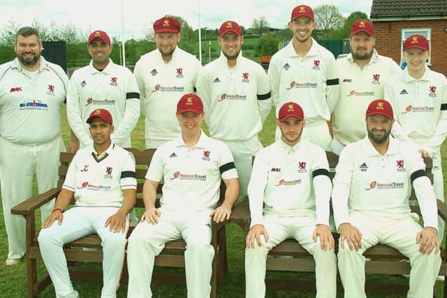 Egerton Park CC First XI pictured earlier this season. From left, back - Matt King, Kamal Panchal, Richard Bailey, Charlie Madden, Tom Glover, Stuart Rose, Alex Barber; front - Rakesh Seecharan Henry Newton, Connor Beeken, Nick Watchorn. EMN-180925-101727002