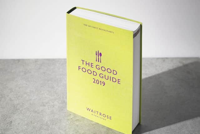 The Good Food Guide 2019 by Waitrose and Partners PHOTO: Supplied