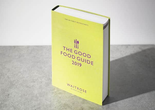 The Good Food Guide 2019 by Waitrose and Partners PHOTO: Supplied