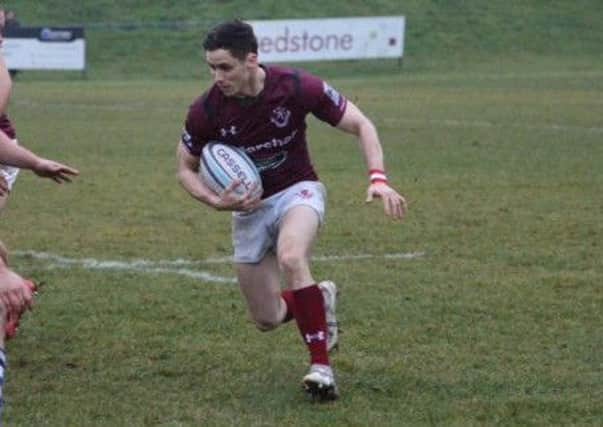 James Woolley's second-half brace helped Melton to a try bonus point EMN-180310-130723002