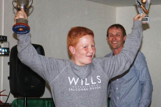 Archie Cropper was named the club's Junior Sportsperson of the Year and U15s Players' Player EMN-180310-153806002