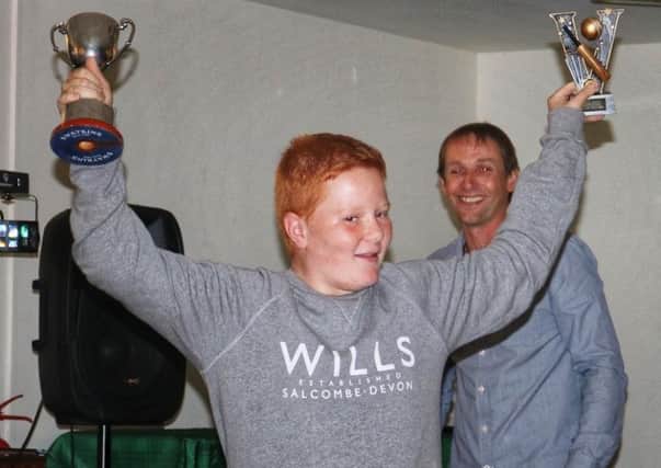 Archie Cropper was named the club's Junior Sportsperson of the Year and U15s Players' Player EMN-180310-153806002