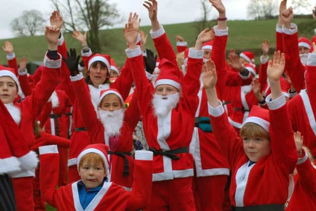 Hands up if you want to do a Santa run! PHOTO: Tim Williams