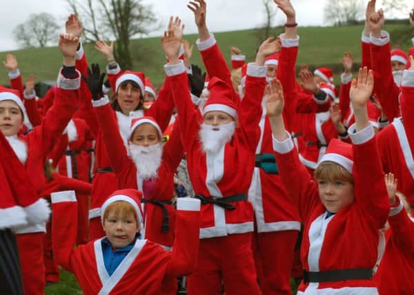Hands up if you want to do a Santa run! PHOTO: Tim Williams
