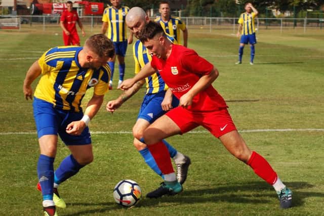 Robbie Parsons made it seven goals in all competitions for Melton this season EMN-180510-094102002