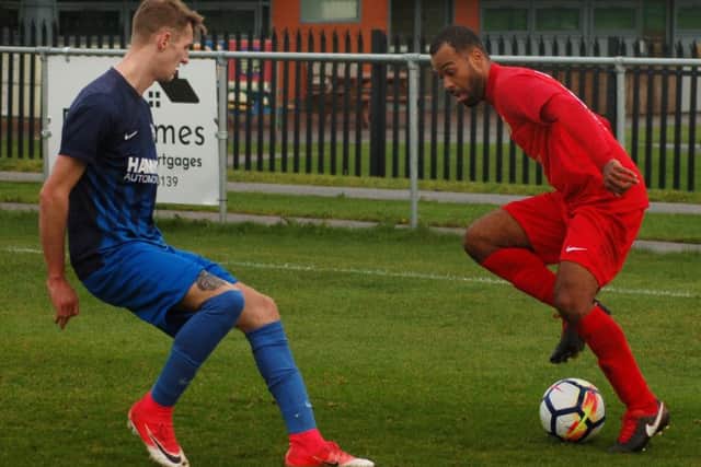 Montserrat international Spencer Weir-Daley was also handed his debut against Lutterworth EMN-180810-102952002