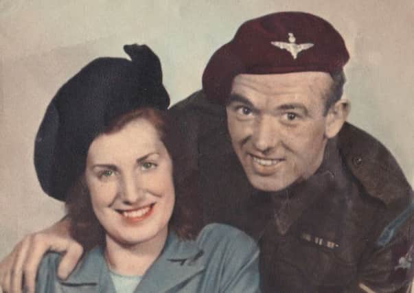 151/156 Parachute Regiment reunion - Sgt Harry Knott and wife Nancy EMN-180810-161944001