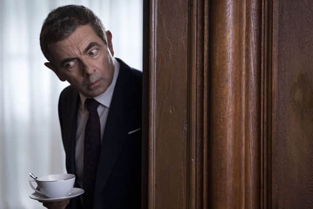 Rowan Atkinson as Johnny English PHOTO: PA Photo/Focus Features LLC/Universal Pictures/Giles Keyte