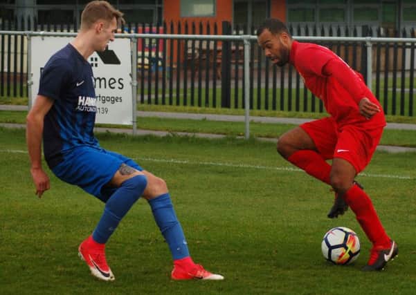 Montserrat international Spencer Weir-Daley was also handed his debut against Lutterworth