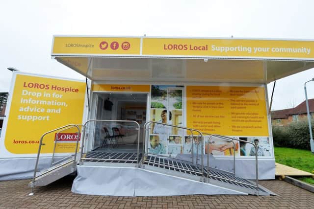 The LOROS Local mobile resource which has been extensively damaged by thieves EMN-181010-152108001