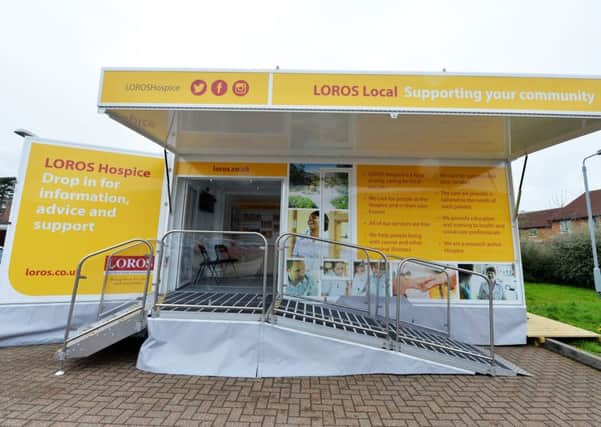 The LOROS Local mobile resource which has been extensively damaged by thieves EMN-181010-152108001