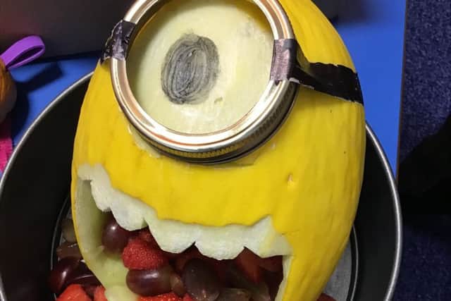 A winning competition entry - melon Minion PHOTO: Supplied