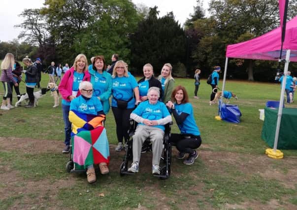 The Amwell team who took part in the Leicester Memory Walk PHOTO: Supplied