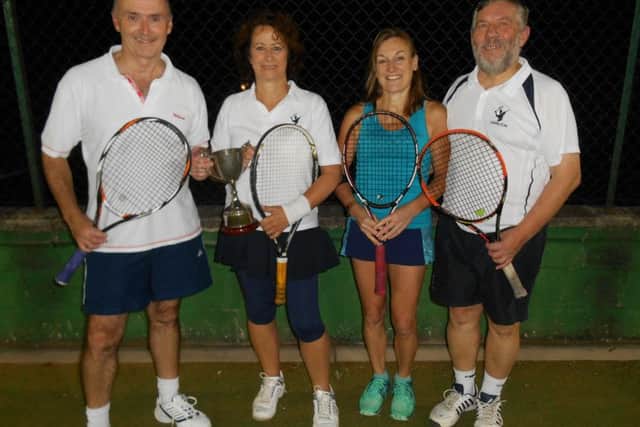 The Veteran Mixed finalists.