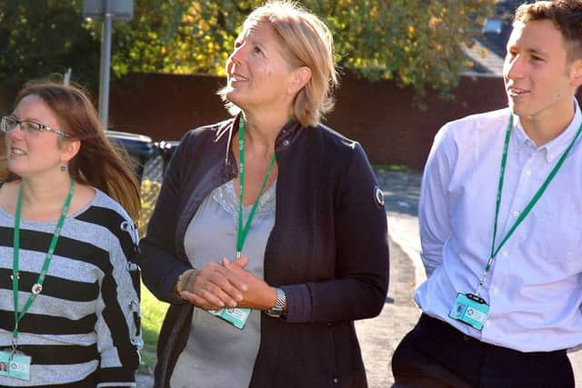Melton Council neighbourhood support officers Lucie Browne (left), Susan Oakes and Ross Levy EMN-181025-143843001