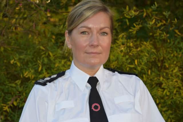 Insp Siobhan Gorman, commander of Eastern Counties neighbourhood policing area covering Melton, Harborough and Rutland EMN-181029-135953001