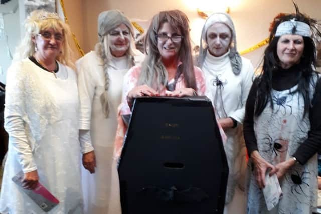 Fancy dress winners, Draculas' Brides EMN-181030-165905002