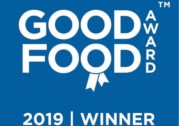 Good Food Award for 2019 PHOTO: Supplied