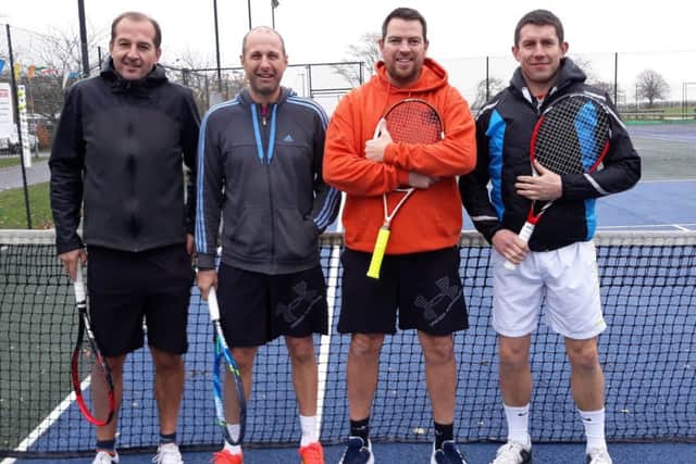 Melton Mowbray Tennis Club's men's Winter League second team EMN-181113-164541002