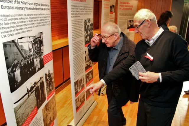 Displays showing 70 years of the Polish community in Melton
PHOTO Rafal Orzech EMN-181113-162019001