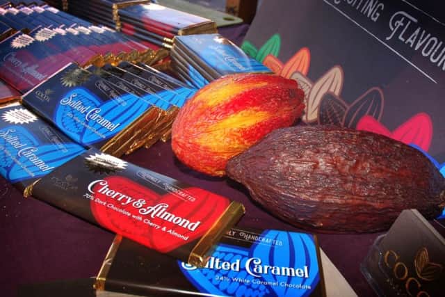 Everything from cocoa beans to tasty treats on display PHOTO: Tim Williams