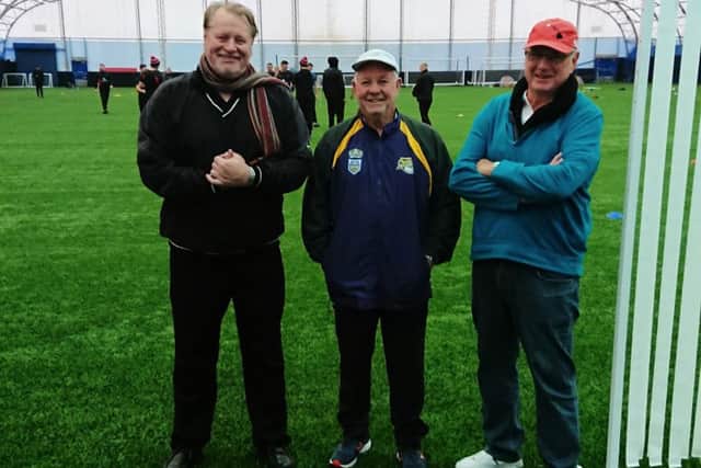 From left, Alan Pearson, Bill Nosworthy and Paul Penridge.
