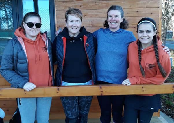 Melton Mowbray Tennis Club's ladies' winter league second team stayed top after a draw with title rivals Oakham EMN-181120-154938002