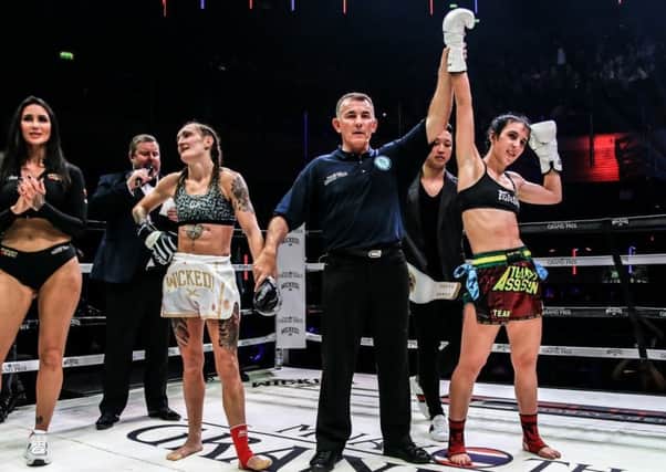 Iman gets the verdict to claim her 18th world title PICTURE: Rakowska Photography EMN-181121-111745002