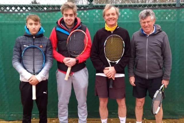 Hamilton Tennis Club's men's second team produced their best result of the Winter League season against Enderby EMN-181127-150720002