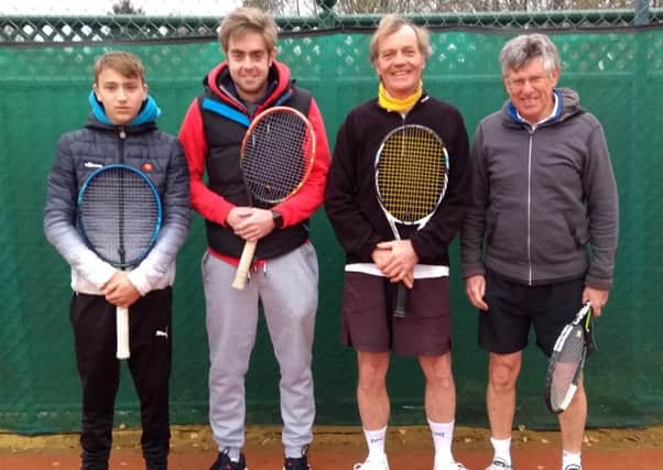 Hamilton Tennis Club's men's second team produced their best result of the Winter League season against Enderby EMN-181127-150720002