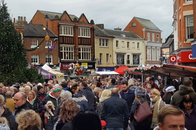 Crowds fill the streets soaking up the Victorian entertainment PHOTO: Tim Williams
