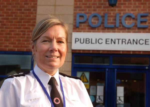 Insp Siobhan Gorman, commander of Leicestershire Police's Eastern Counties Neighbourhood policing area covering Melton, Harborough and Rutland. EMN-181126-124448001