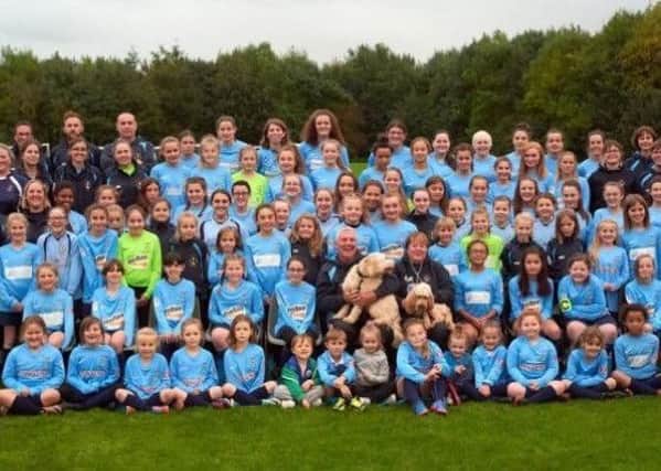 Junior and adults players at Asfordby Amateurs Ladies Girls and Inclusive FC, who have been left devastated by a burglary at their club EMN-181122-135346001