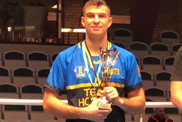 The Fight of the Year Trophy eased the disappointment for defeat in the final of the prestigious European tournament EMN-181128-101316002