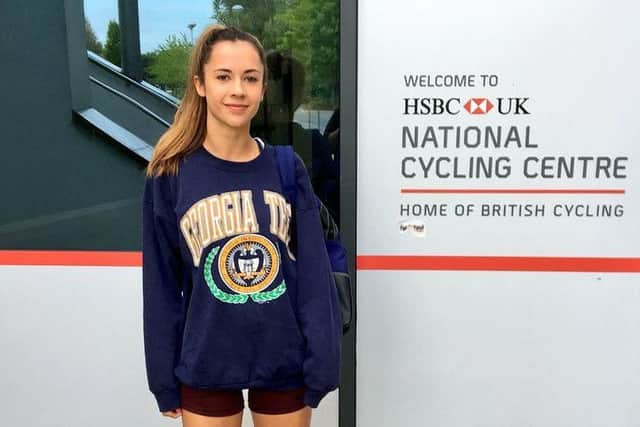 Georgia began the cycling programme while starting a university degree in biomedicine EMN-181128-135431002