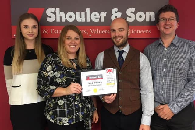 Staff at Shoulers & Son in Melton Mowbray.