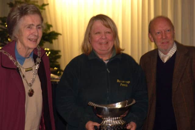 Sandra Meakin won the 'A Guiding Light' category in the floral section and best floral exhibit in show EMN-180412-165124001