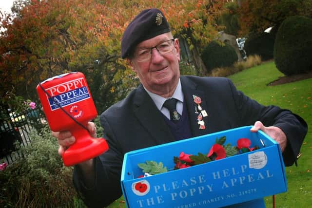 Malcolm 'Jock' Bryson, who is stepping down after organising the Melton Poppy Appeal on behalf of the town branch of the Royal British Legion for the last seven years EMN-181218-134826001