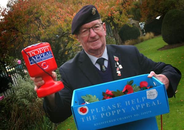 Malcolm 'Jock' Bryson, who is stepping down after organising the Melton Poppy Appeal on behalf of the town branch of the Royal British Legion for the last seven years EMN-181218-134826001