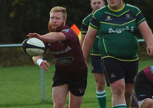 Duncan Lennox made a welcome return to the depleted First XV after a long spell out with concussion EMN-181218-145217002