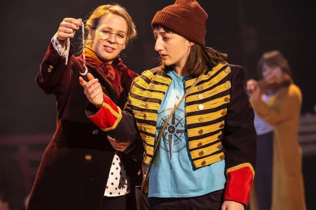 Melton actress Mary Garbe in her role as Dr Livesey in Treasure Island at Leicester Haymarket Theatre
PHOTO PAMELA RAITH EMN-181218-170636001