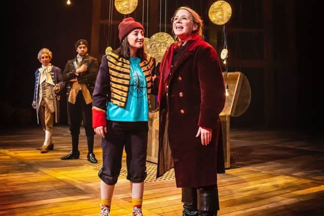 Melton actress Mary Garbe in her role as Dr Livesey in Treasure Island at Leicester Haymarket Theatre
PHOTO PAMELA RAITH EMN-181218-170656001